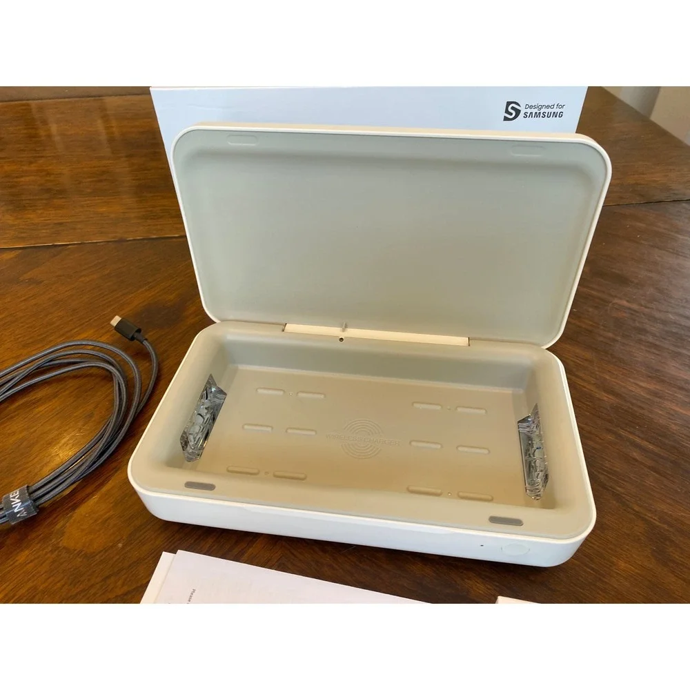 Samsung UV Sanitizer with Wireless Charging White